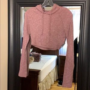 Gymshark slounge cropped hoodie